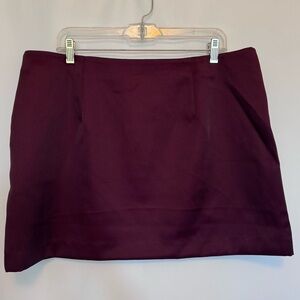 NWT A New Day Women's Mini Satin Party Skirt